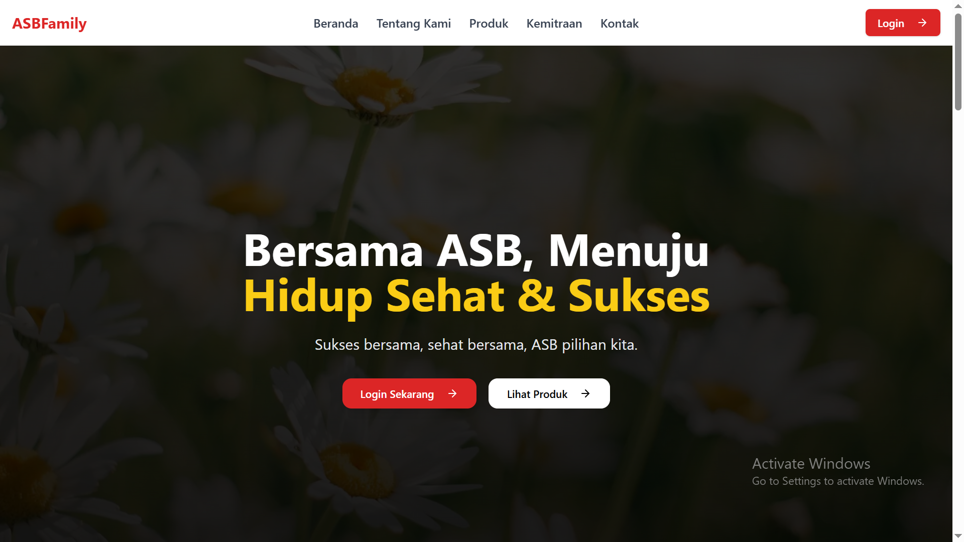 ASB family web (Multilevel marketing)